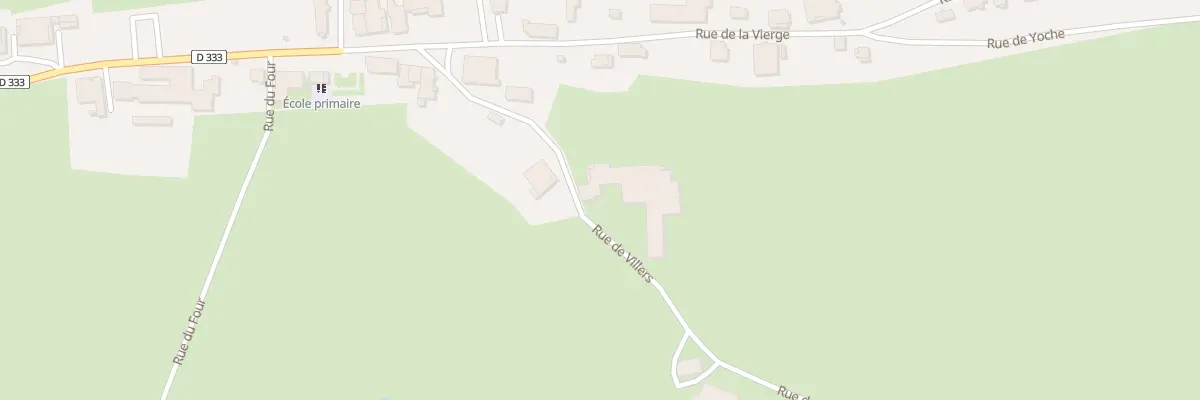Plan du 1 Rue de Villers à Villeneuve-d’Amont