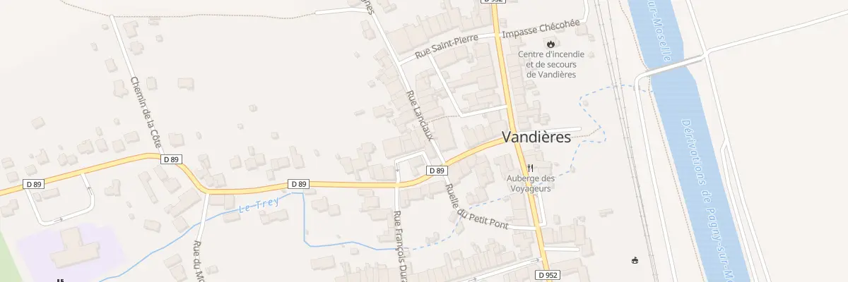 Plan du 3 Rue Lanciaux à Vandières