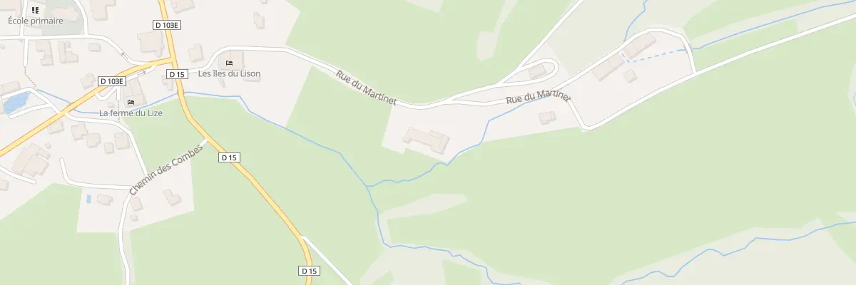 Plan du 14 Rue du Martinet à Éternoz-Vallée-du-Lison