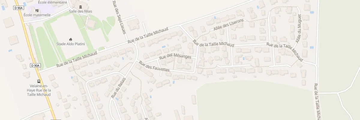 Plan du 6 Rue des Mesanges à Bois-de-Haye