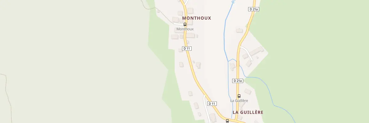 Plan du 5133 Monthoux à La Thuile