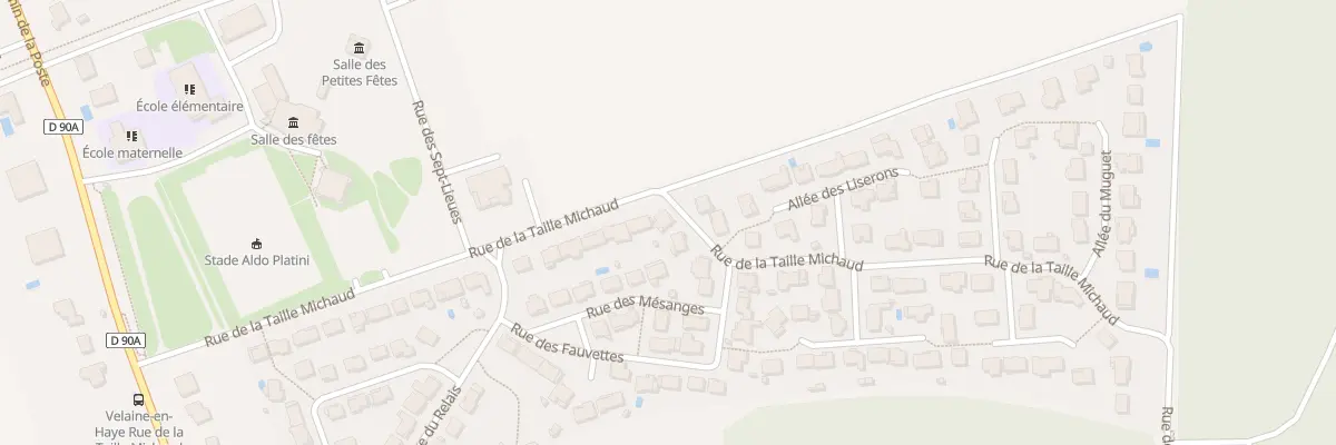 Plan du 38 Rue de la Taille Michaud à Bois-de-Haye
