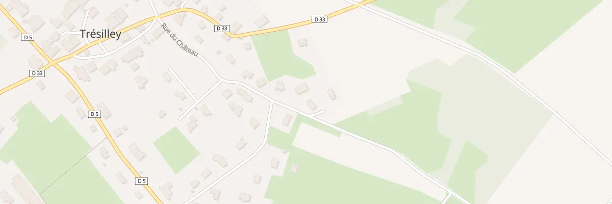 Plan du 1 Rue en Bremerey à Trésilley