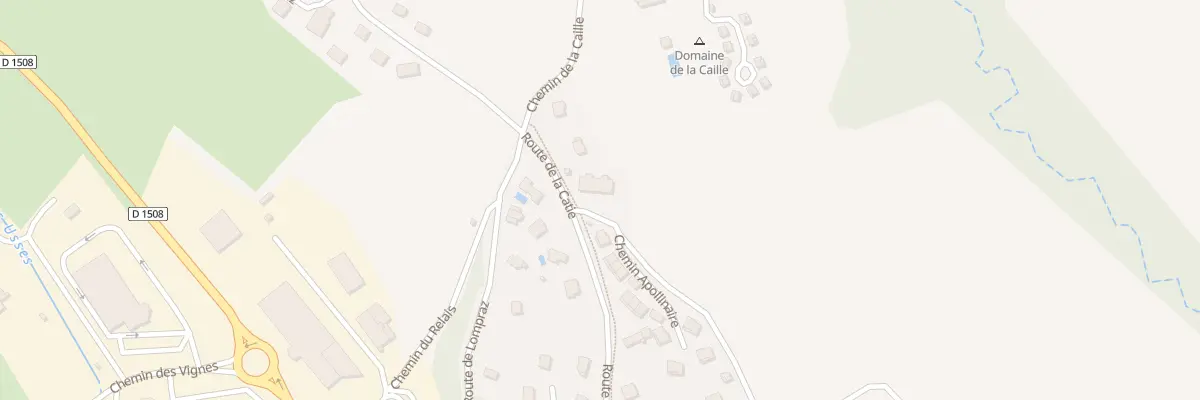 Plan du 116 Rte de la Catie à La Balme-de-Sillingy