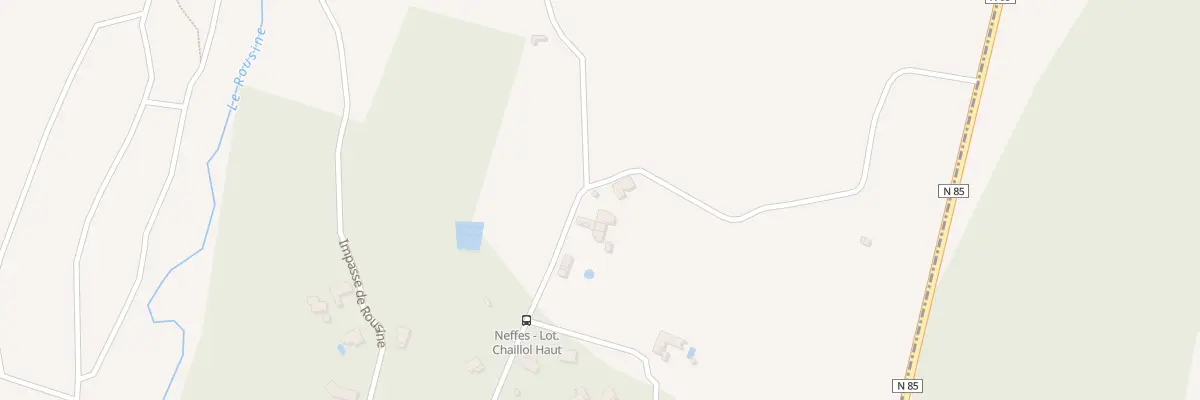Plan du 43 Chaillol à Neffes