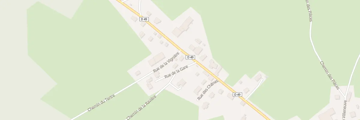 Plan du 7 Rue des Planchettes à Villers-sous-Chalamont