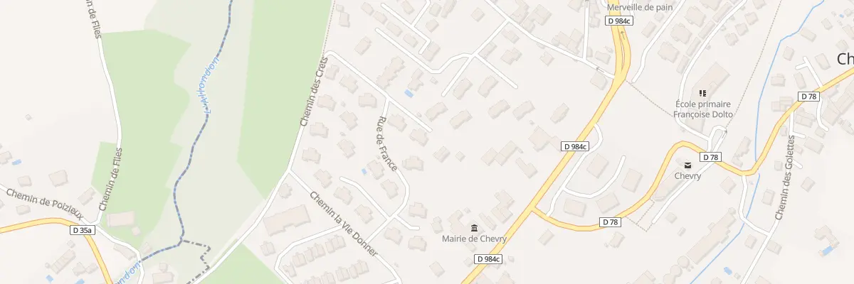 Plan du 52 Imp du Mont Rond à Chevry