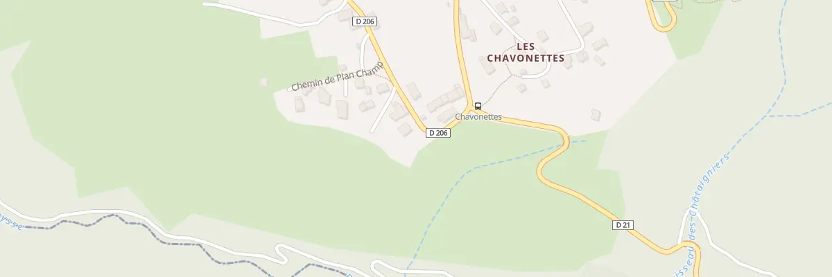 Plan du 67 Che de l’Alli à Thoiry