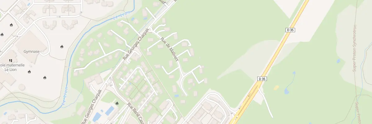 Plan du 46 Rue de Malivert à Saint-Genis-Pouilly