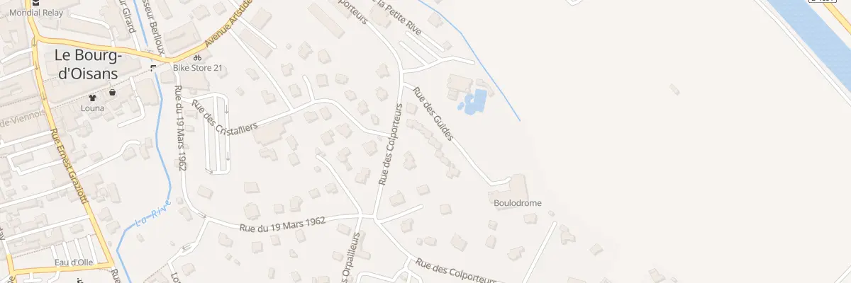 Plan du 356 Rue des Guides au Bourg-d’Oisans