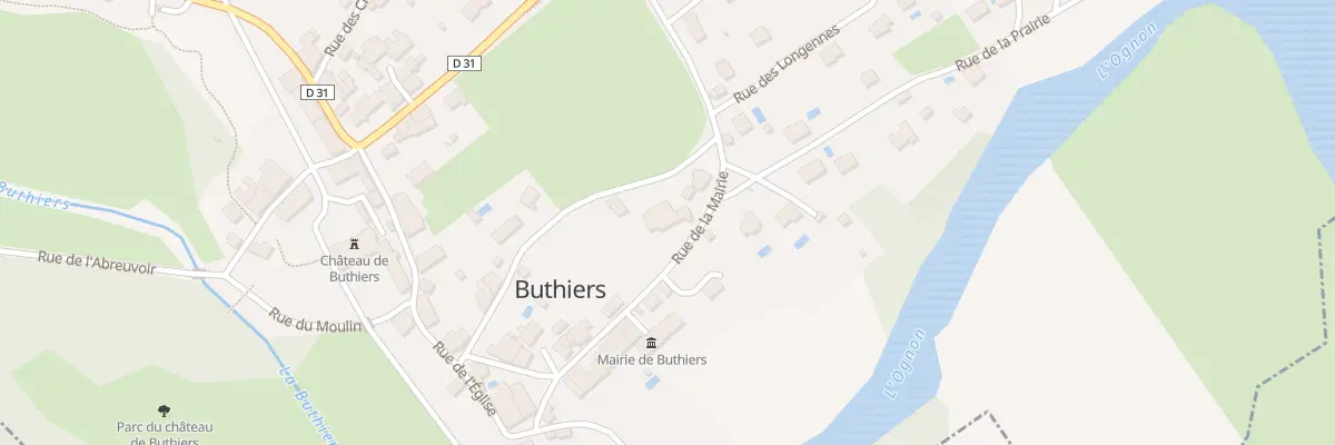 Plan du 4 Rue de la Mairie à Buthiers
