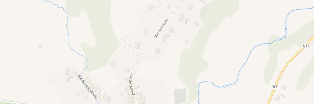 Plan du 40 Rue de Darney à Attigny