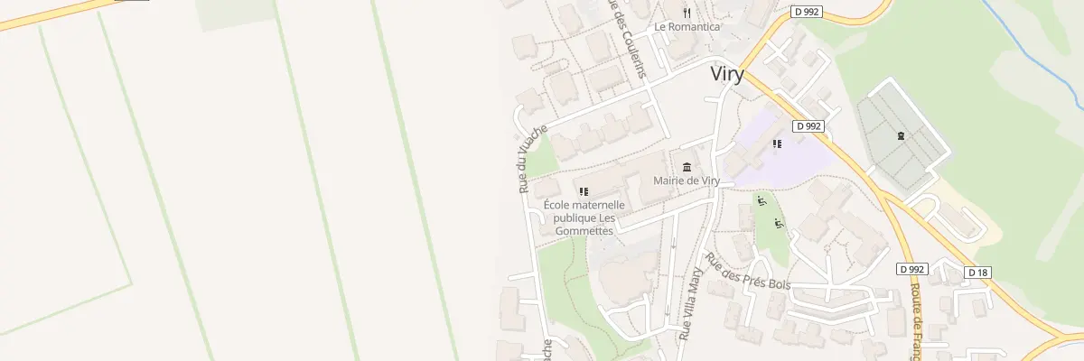 Plan du 249 Rue du Vuache à Viry