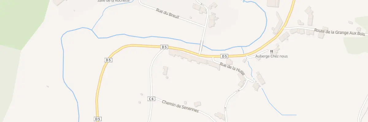 Plan du 5 Rte de Claudon à Attigny