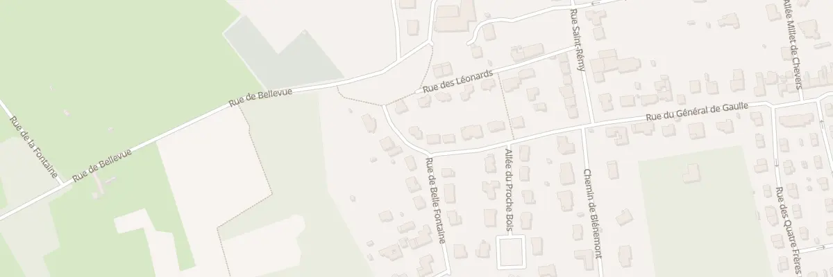 Plan du 2 All des Neufs Prés à Maidières