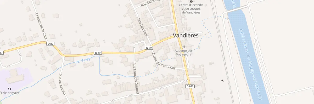 Plan du 11B Rue Abbe Mamias à Vandières