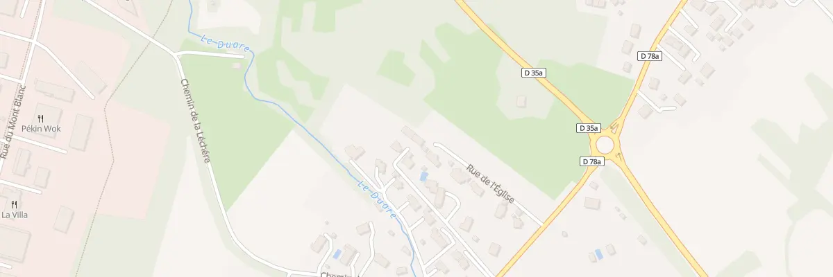 Plan du 35E Rue de l’Eglise à Saint-Genis-Pouilly