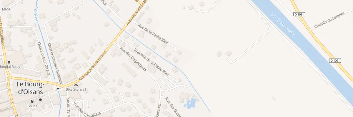 Plan du 22 Rue de la Petite Rive au Bourg-d’Oisans