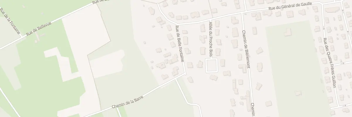 Plan du 24 Rue de Belle Fontaine à Maidières