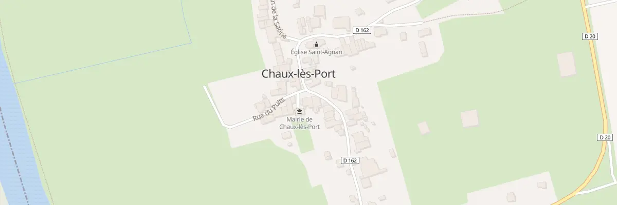 Plan du 2 Rue du Puits à Chaux-lès-Port