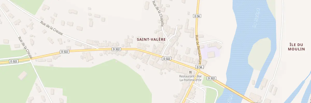 Plan du 16 Rue de Saint Valere à Port-sur-Saône