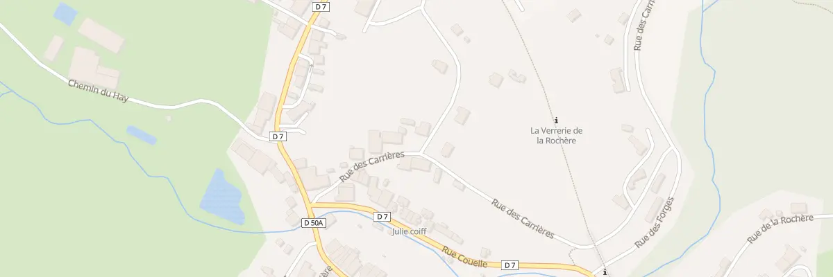 Plan du 1 Rue de la Tuilerie Montchanin à Passavant-la-Rochère