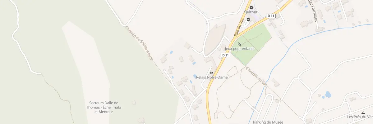 Plan du 7002 Sous-Saint-Michel à Quinson