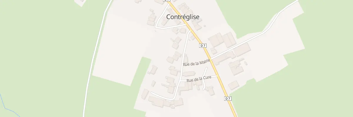 Plan du 8 Rue Saint Antoine à Contréglise