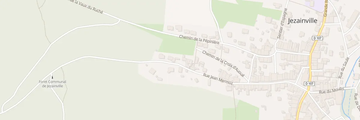 Plan du 52 Rue Jean Mermoz à Jezainville