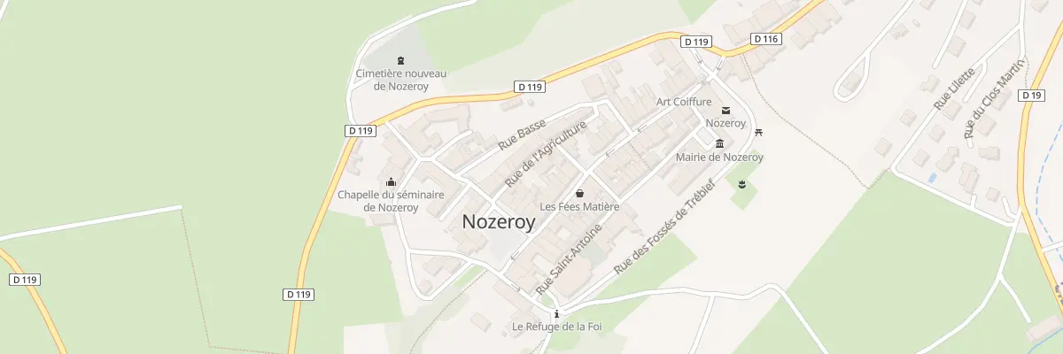 Plan du 29 Grande Rue à Nozeroy