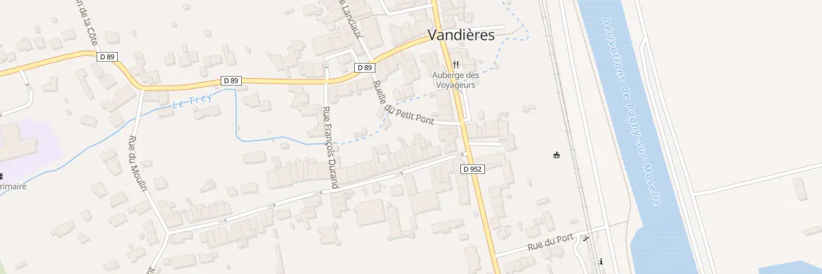 Plan du 6 Rue St Jean à Vandières