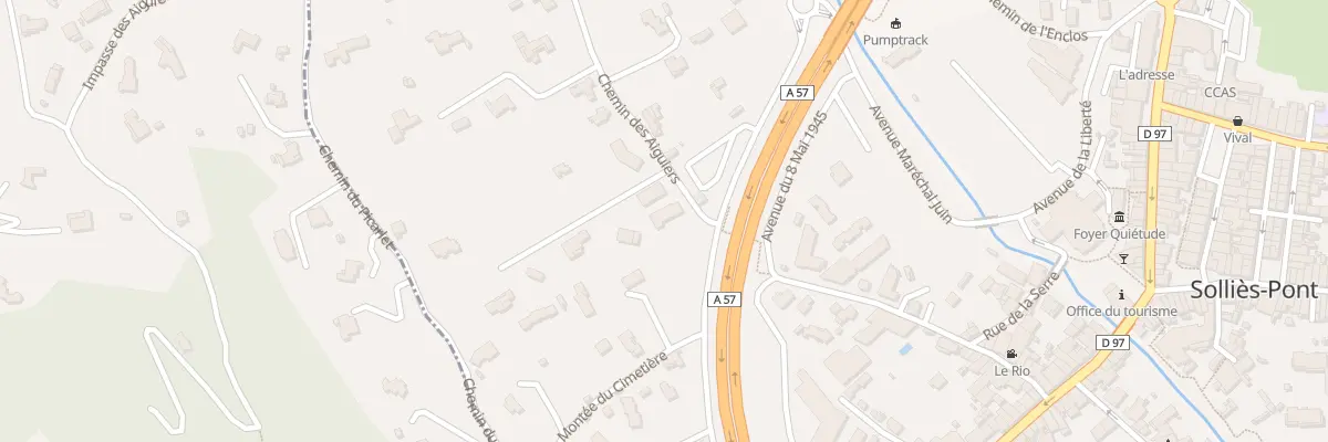Plan du 35 Mte des Terres Rouges à Solliès-Pont