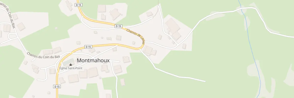 Plan du 7 Che de Levier à Montmahoux