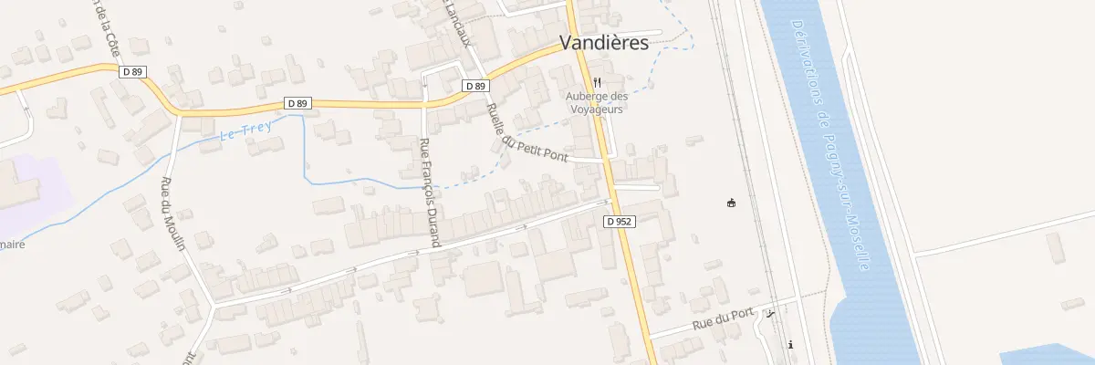 Plan du 4 Rue St Jean à Vandières