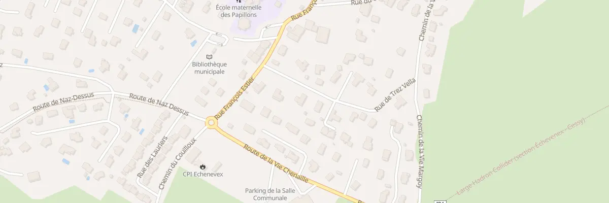 Plan du 68 Rue de Trez Vella à Échenevex