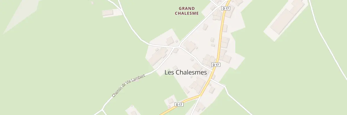 Plan du 2 Chem de Vie Lambert aux Chalesmes