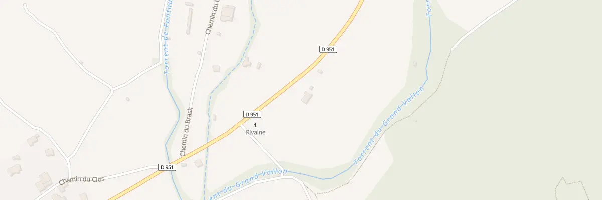 Plan du 7017 Rivaine à La Motte-du-Caire