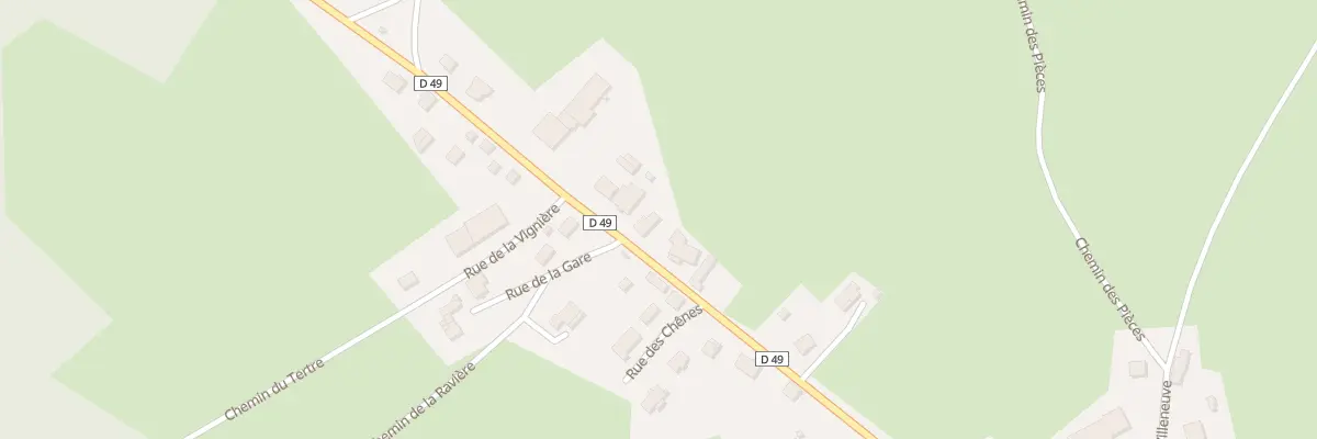 Plan du 6 Rue des Planchettes à Villers-sous-Chalamont