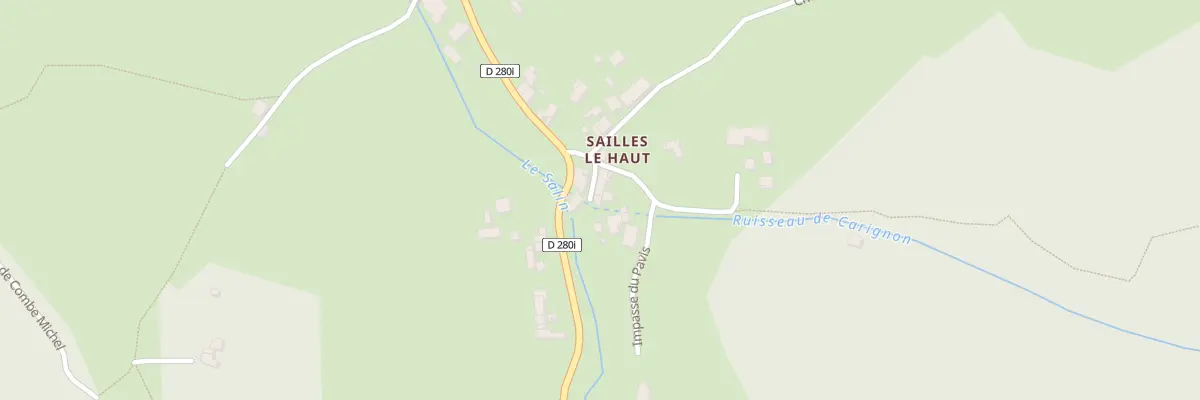 Plan du 25 Imp de Sailles le Haut à Crêts en Belledonne