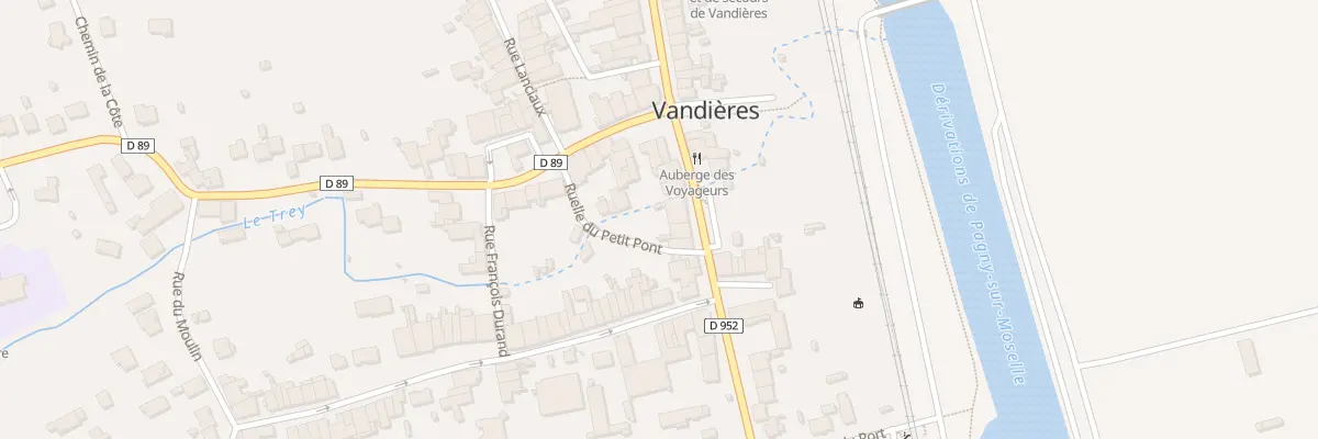 Plan du 73 Rue Charles de Gaulle à Vandières