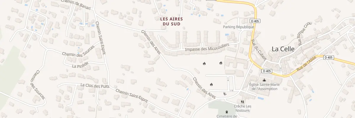 Plan du 127 Rue Republique à La Celle