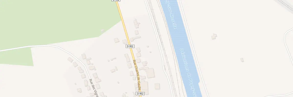 Plan du 86 Rue Charles de Gaulle à Vandières
