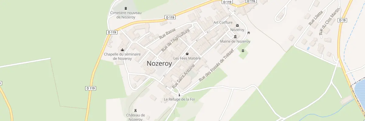Plan du 36 Grande Rue à Nozeroy