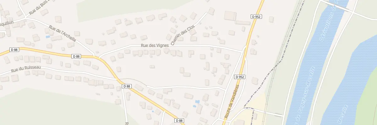 Plan du 24 Rue des Vignes à Norroy-lès-Pont-à-Mousson