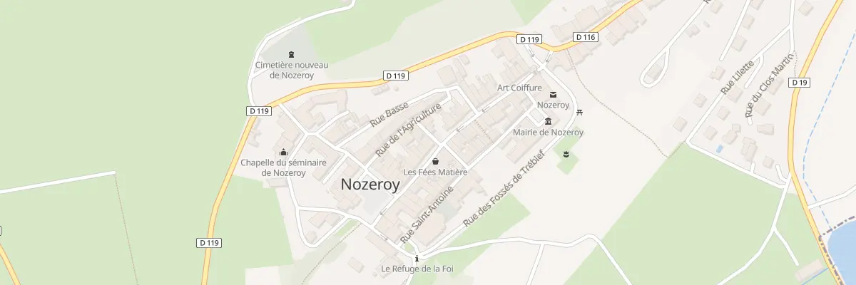 Plan du 23 Grande Rue à Nozeroy
