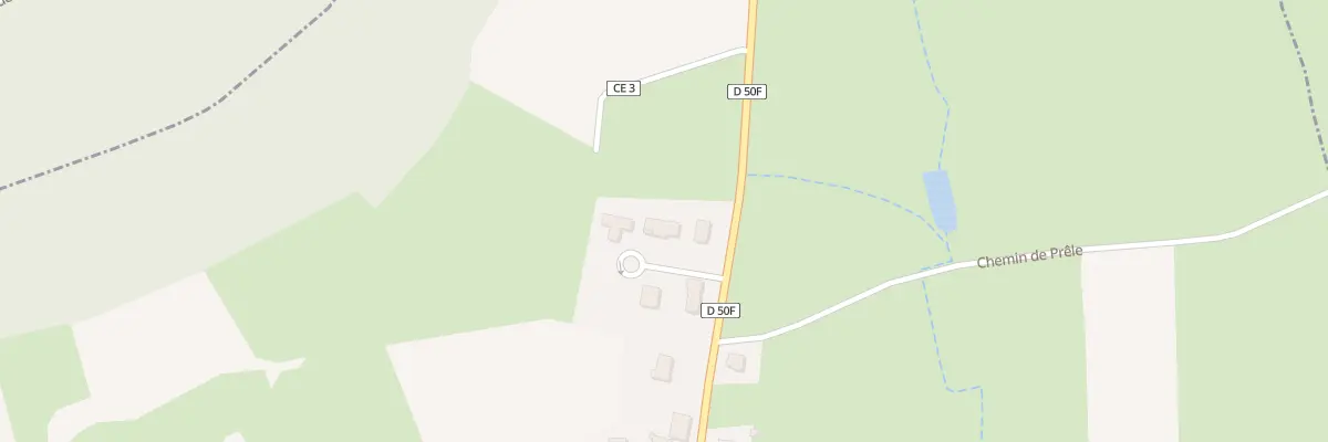 Plan du 4 Rue du Haut de Chaumont à Courcelles