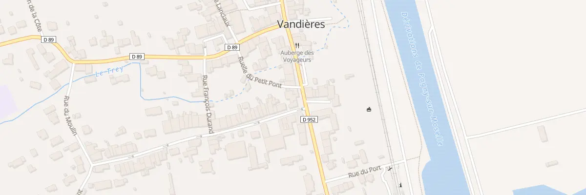Plan du 63 Rue Charles de Gaulle à Vandières