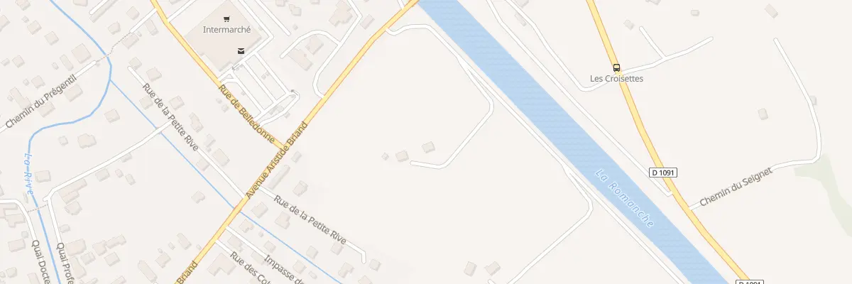 Plan du 540 Av Aristide Briand au Bourg-d’Oisans
