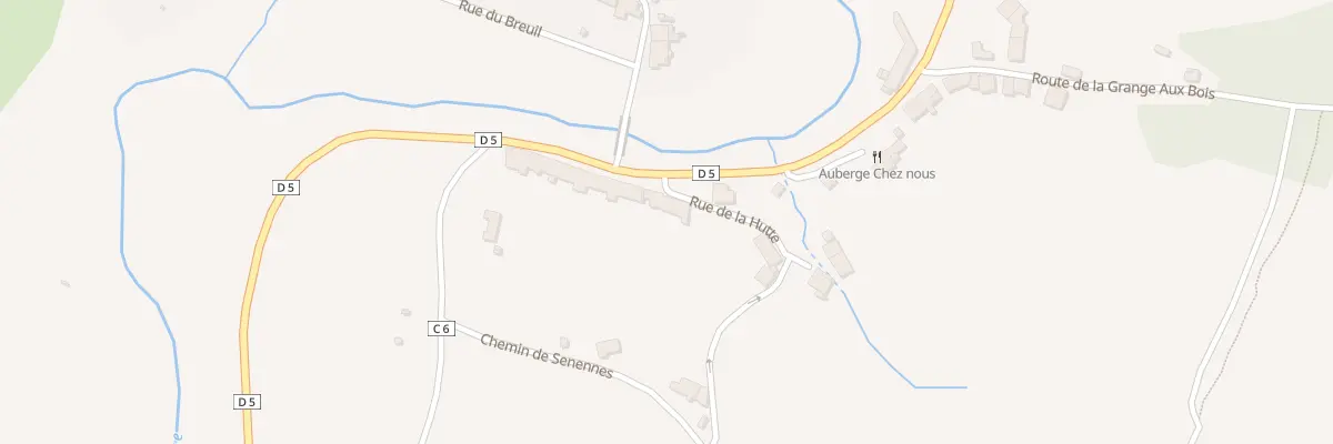 Plan du 2 Rue de la Hutte à Attigny