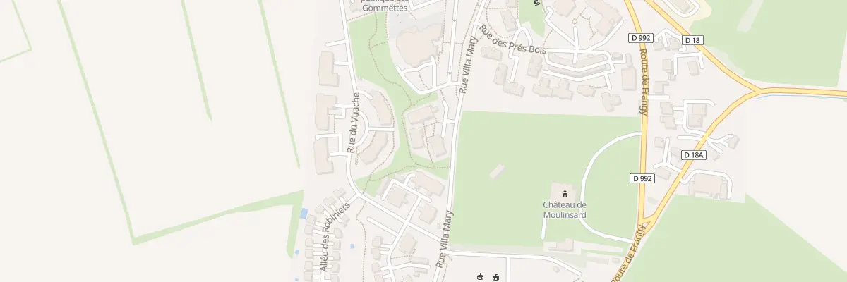 Plan du 320 Rue Villa Mary à Viry